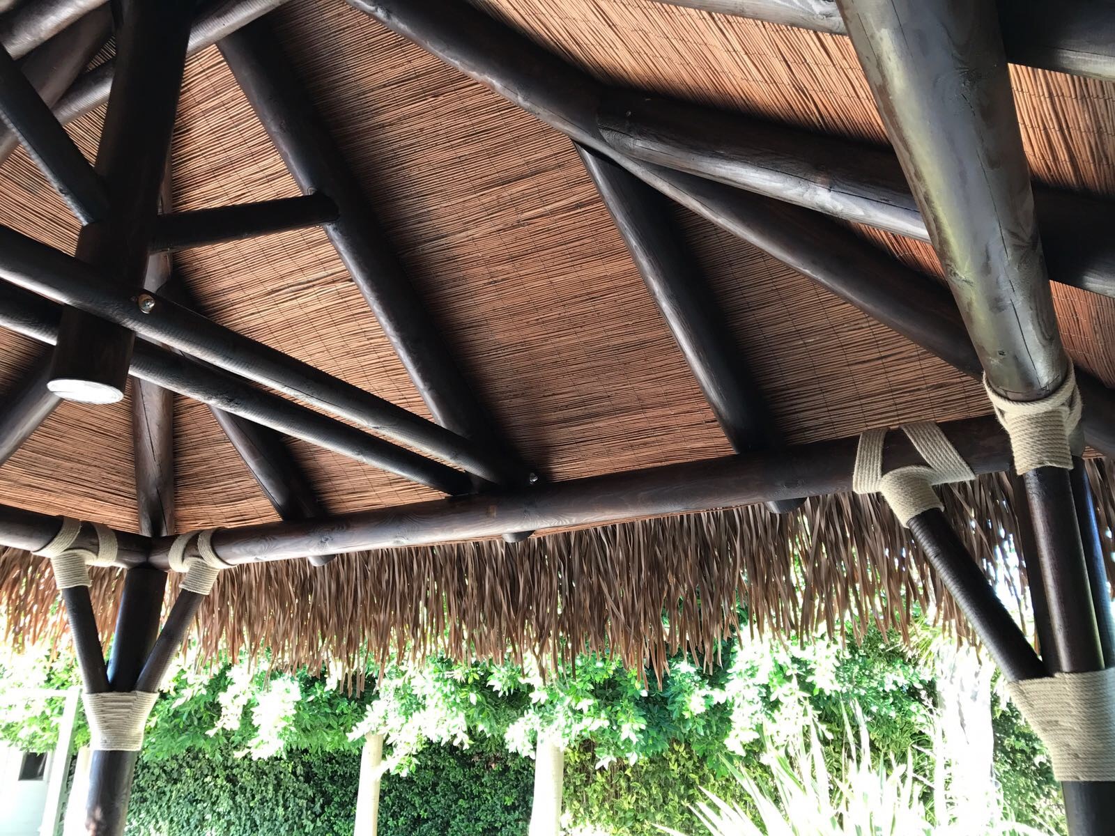 pergola cuatro aguas
